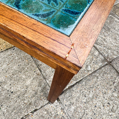 Large tiled coffee table