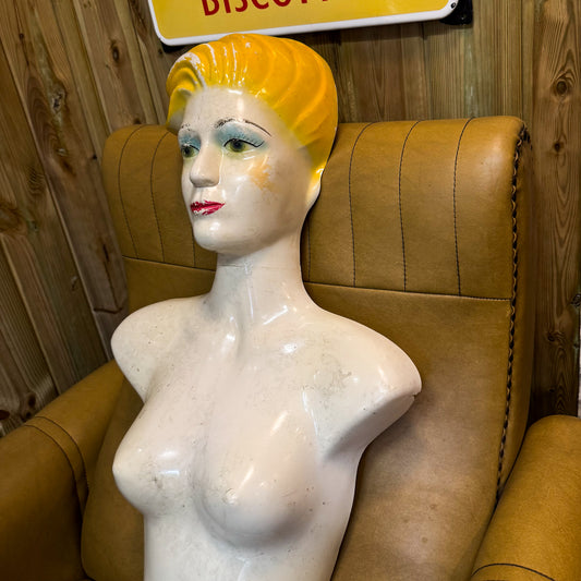 Vintage French wall mannequin